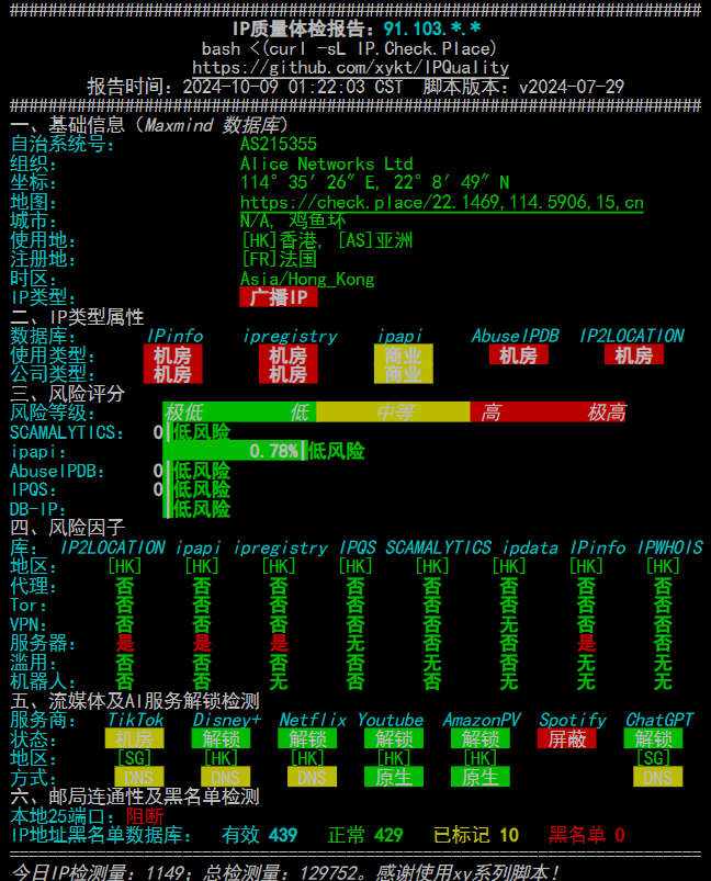 Alice Networks-HK計時 VDS 2C4G20GB 5.13刀/折後（主站爆炸无货）